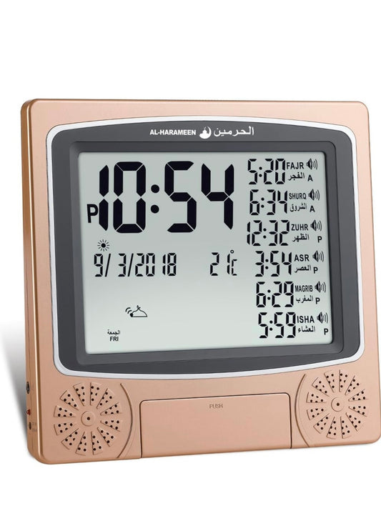 Azan clocks